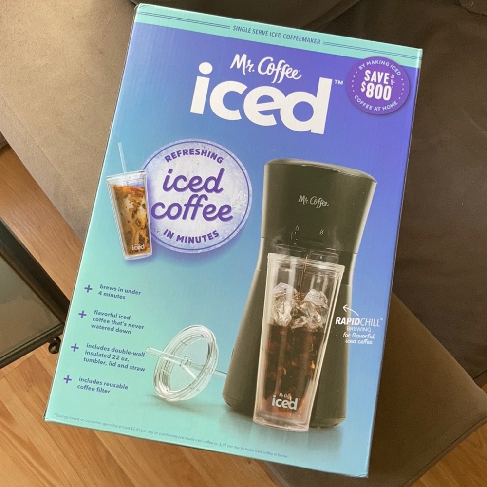 Mr. Coffee Iced Coffee Cold Brew Maker w/ Tumbler